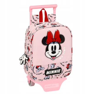 Jednokomorový školský batoh Minnie Mouse Odtiene ružovej